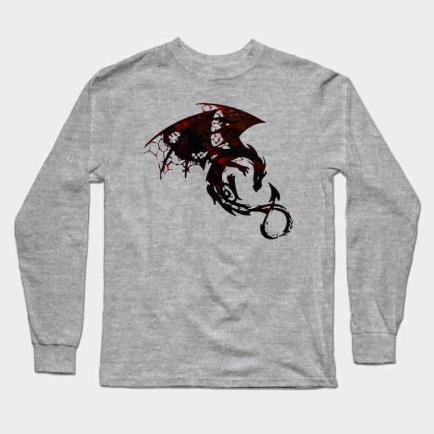 Fate of the Dragon Long Sleeve T-Shirt by madmonkey